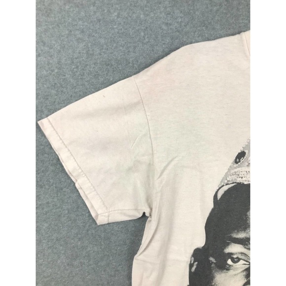 Brooklyn Mint Shirt Mens L White Biggie Smalls Notorious B.I.G. Rapper Hip Hop - Picture 3 of 9
